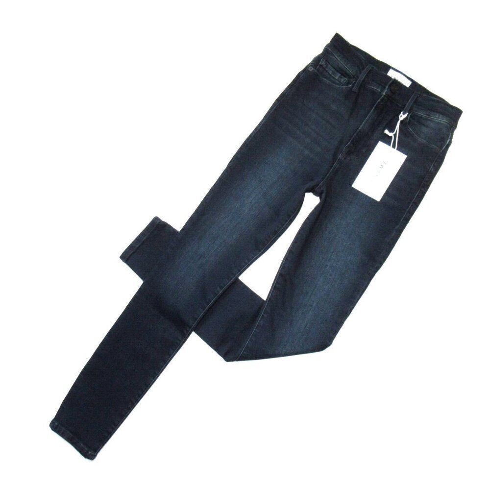 NWT FRAME Ali in Porter Super High Rise Skinny Stretch Ankle Jeans 25